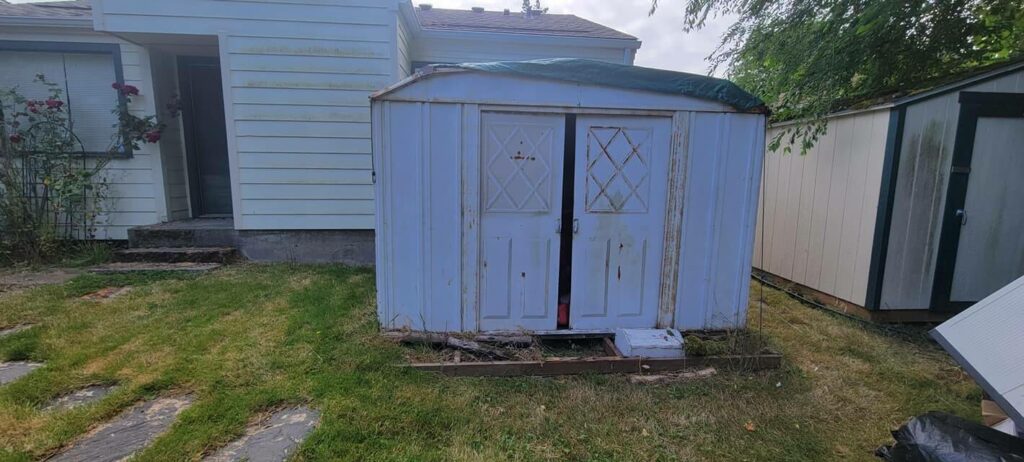 white-shed-removal-before-active-junk-removal